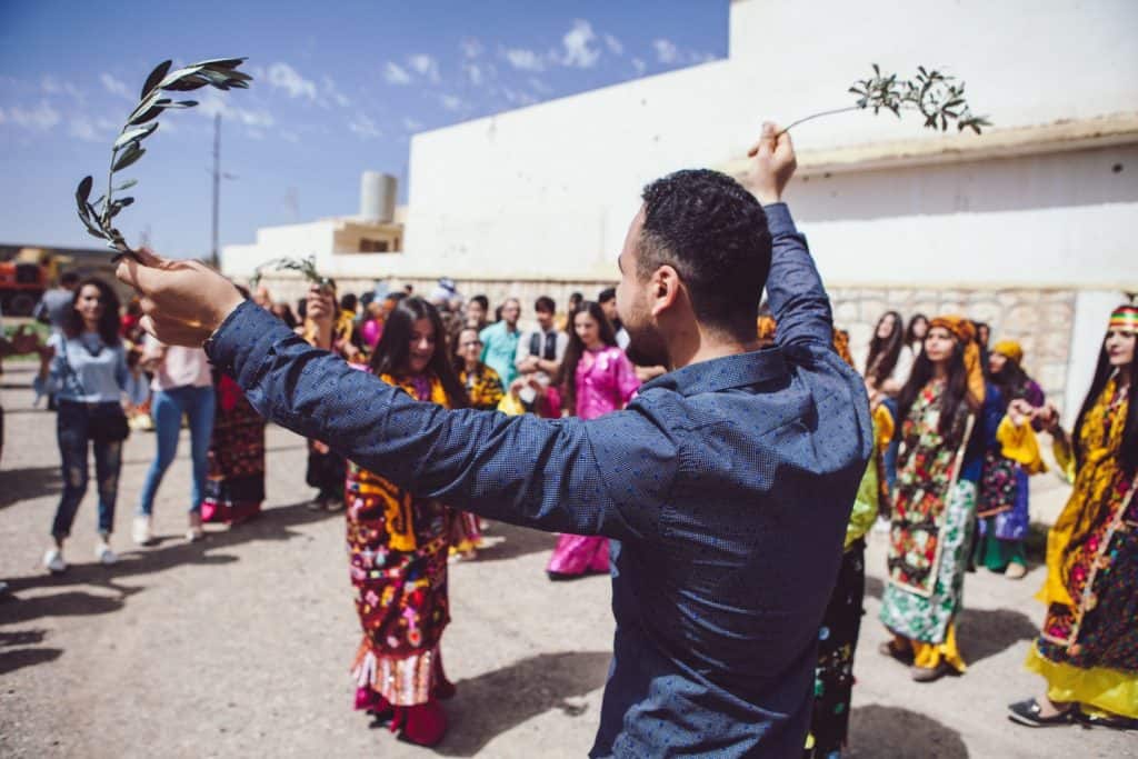 Dimanche des Rameaux à Qaraqosh (photo: ©Raphaël de Champlain)