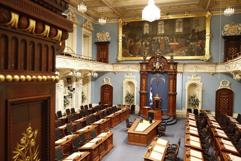 Photo: Assemblée nationale du Québec (Wikimedia - CC).