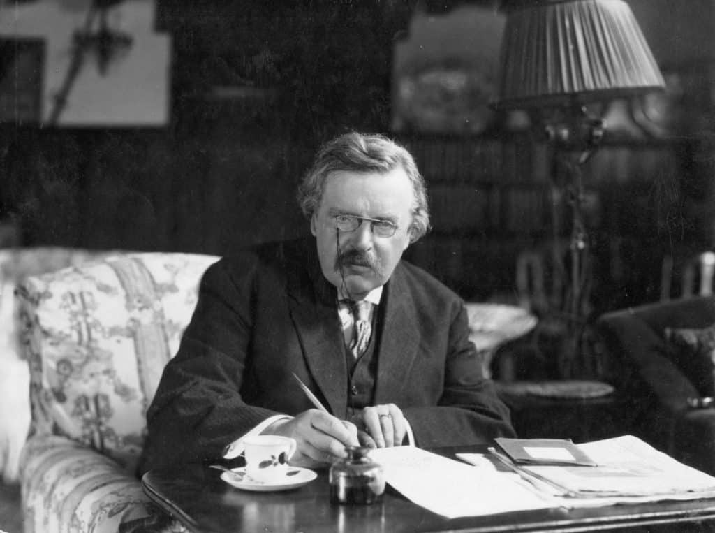 G.K. Chesterton (Wikimedia Commons).